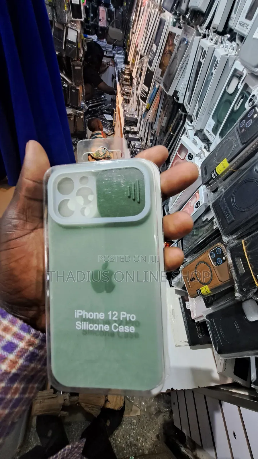iPhone 12pro New Advanced Silicone With a Camera Slide