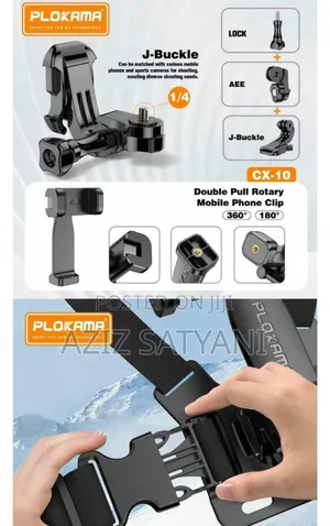 Plokama Cx-10 Chest Mount Camera Holder Chest Support Harness Mount
