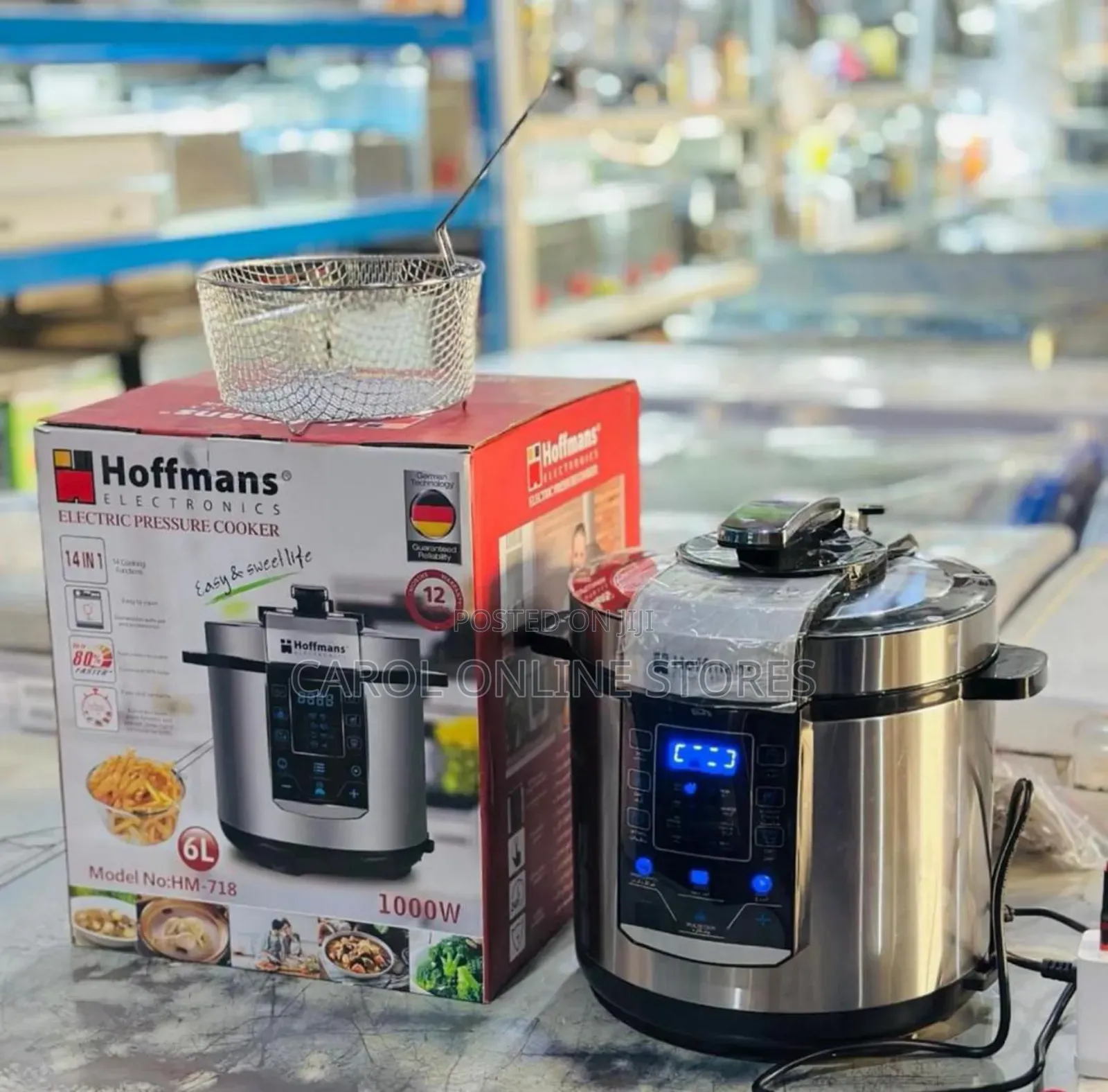 6 Litres Hoffmans Pressure Cooker