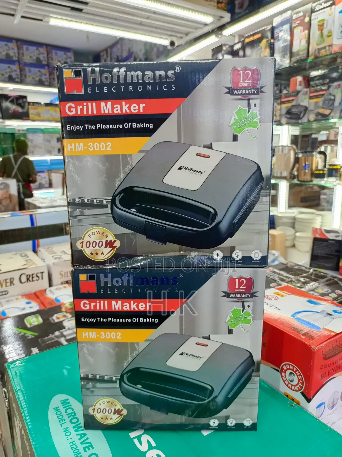 Electric Grill Maker Hm 3002