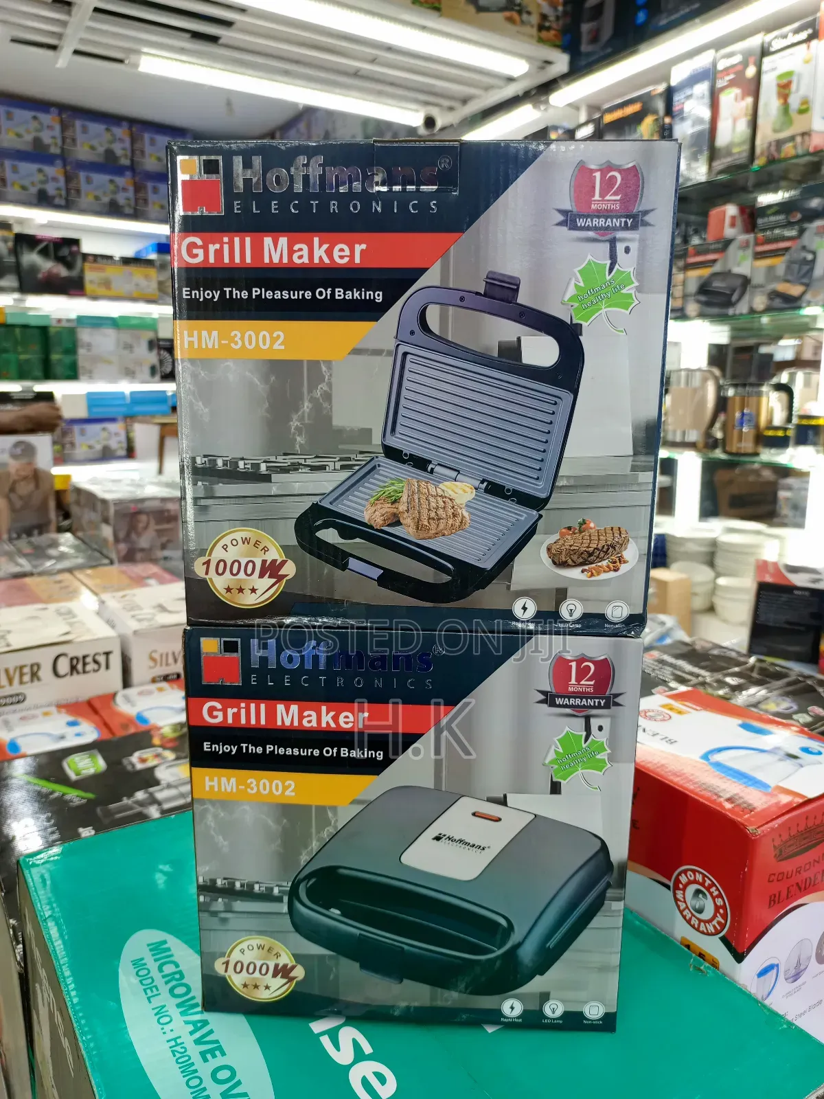 Electric Grill Maker Hm 3002