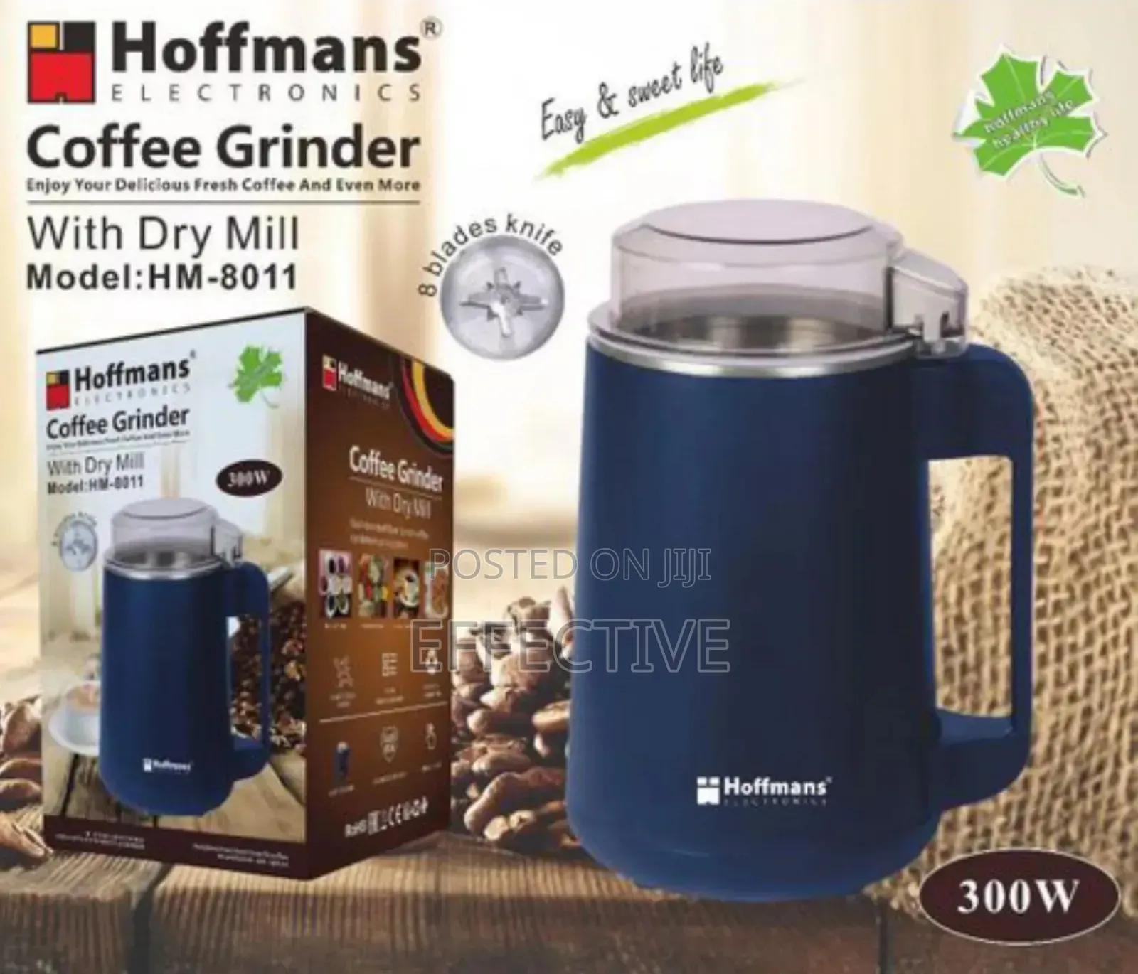 Hoffmans Coffee Grinder With Dry Mill