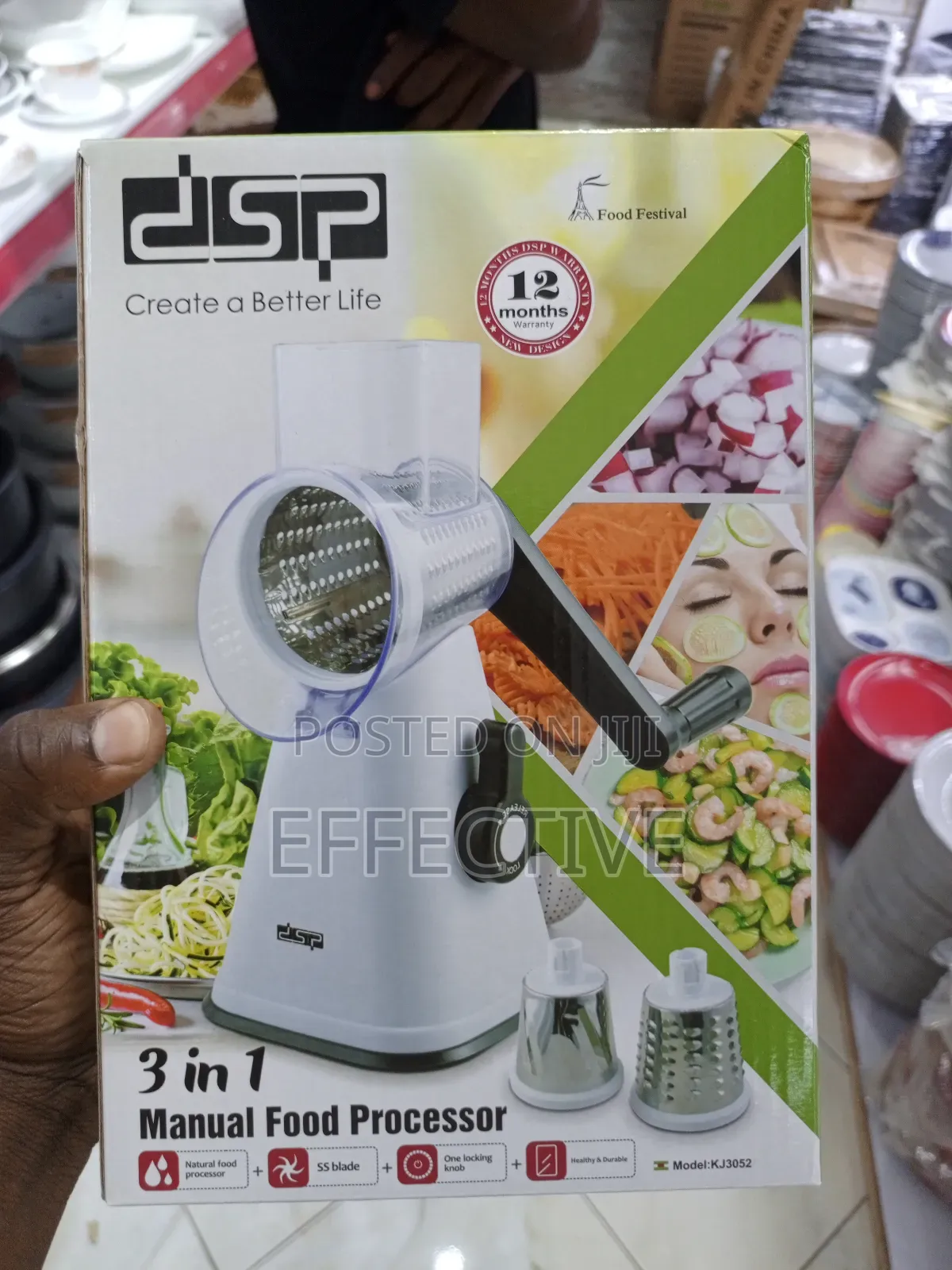 Dsp 3 In 1 Food Processor