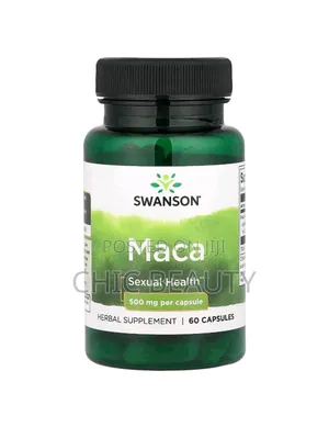 Swanson Maca Sexual Health 500mg 60 Capsules