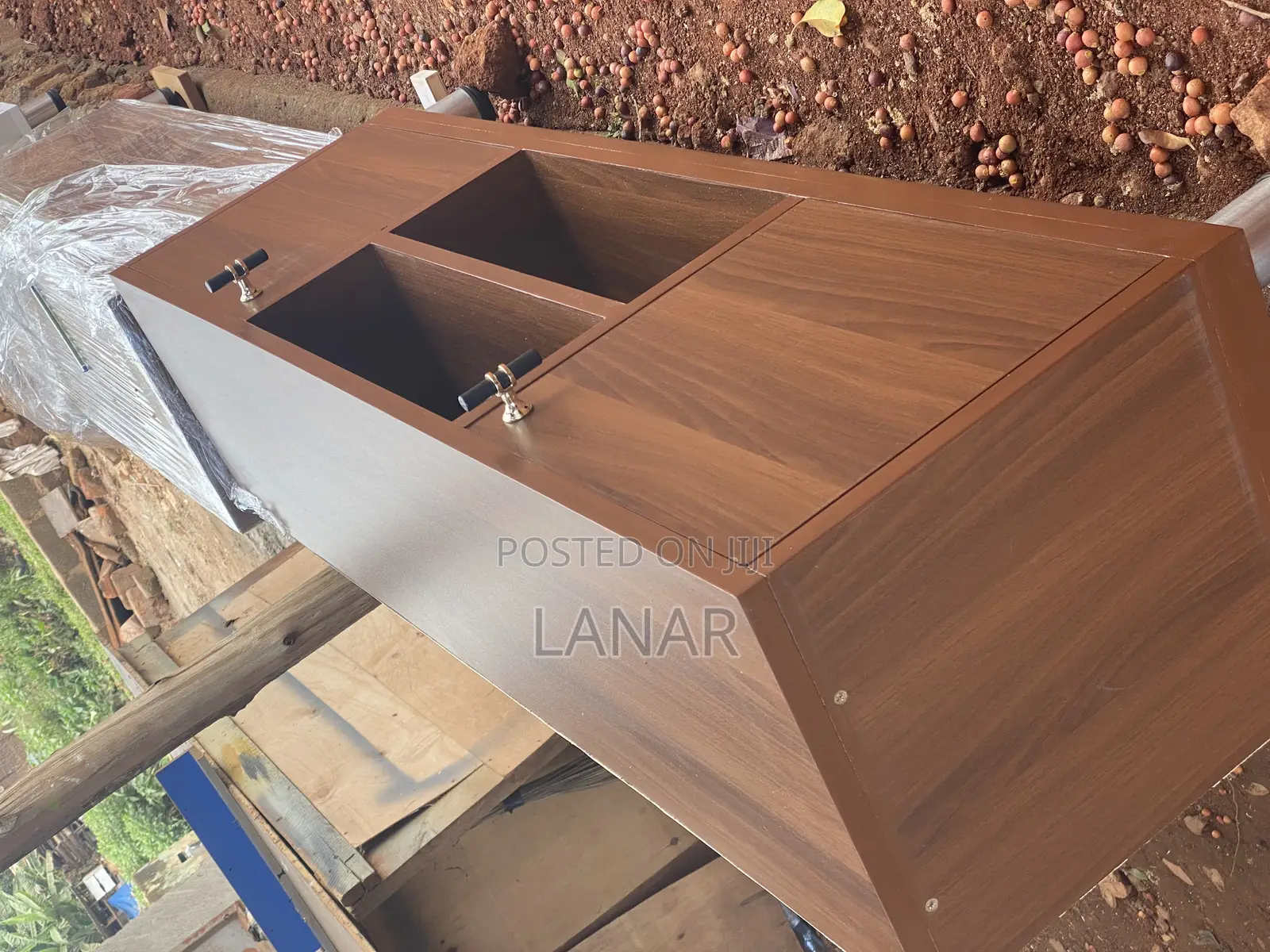 Tv Stand Dark Brown