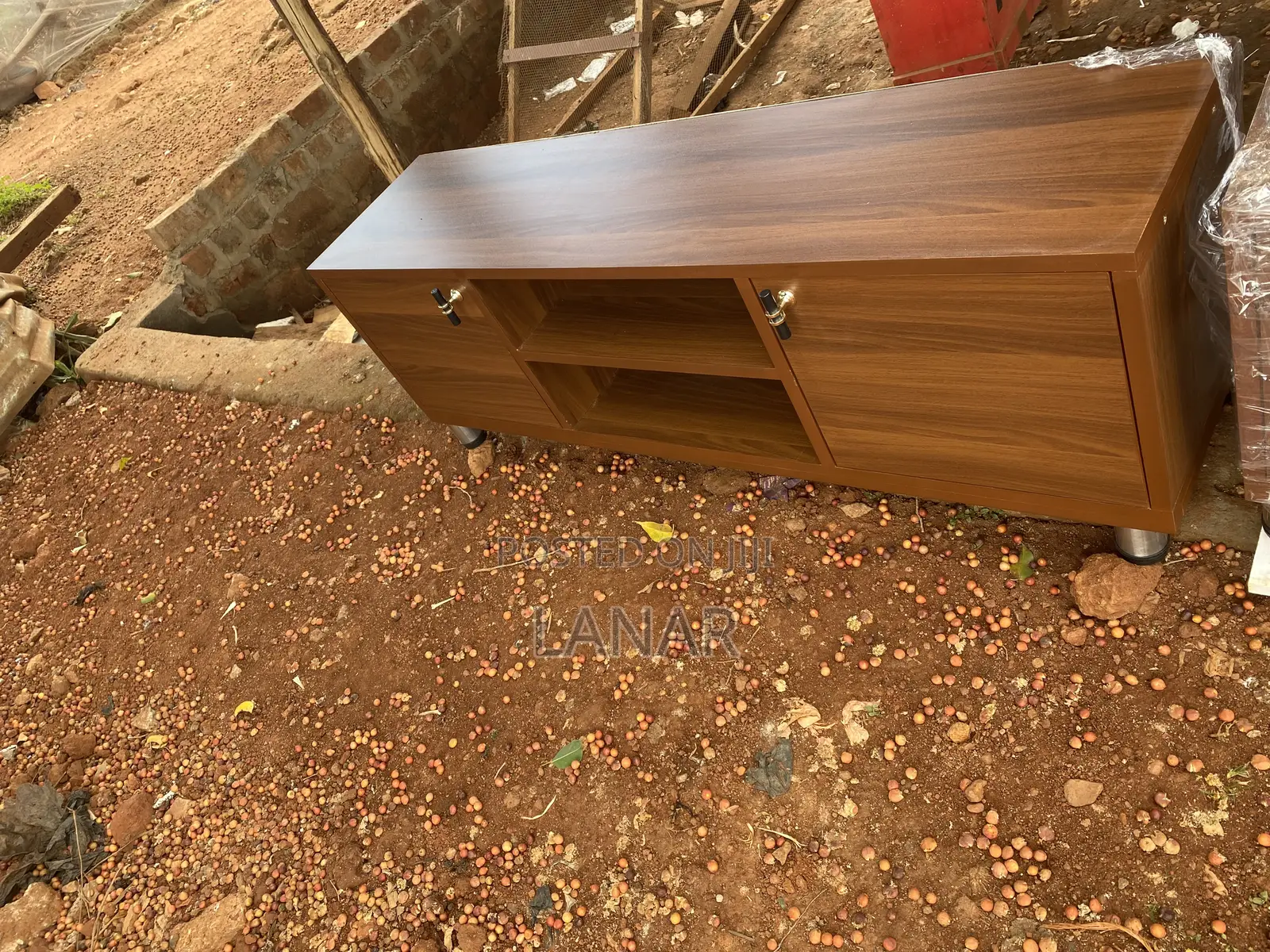 Tv Stand Dark Brown