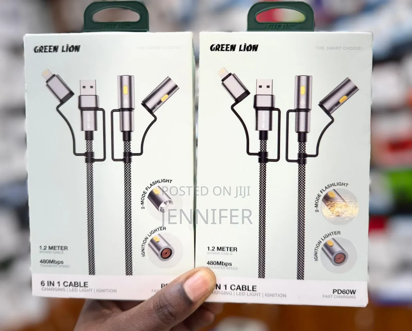 Green Lion 6 in 1 Cable Pd60w