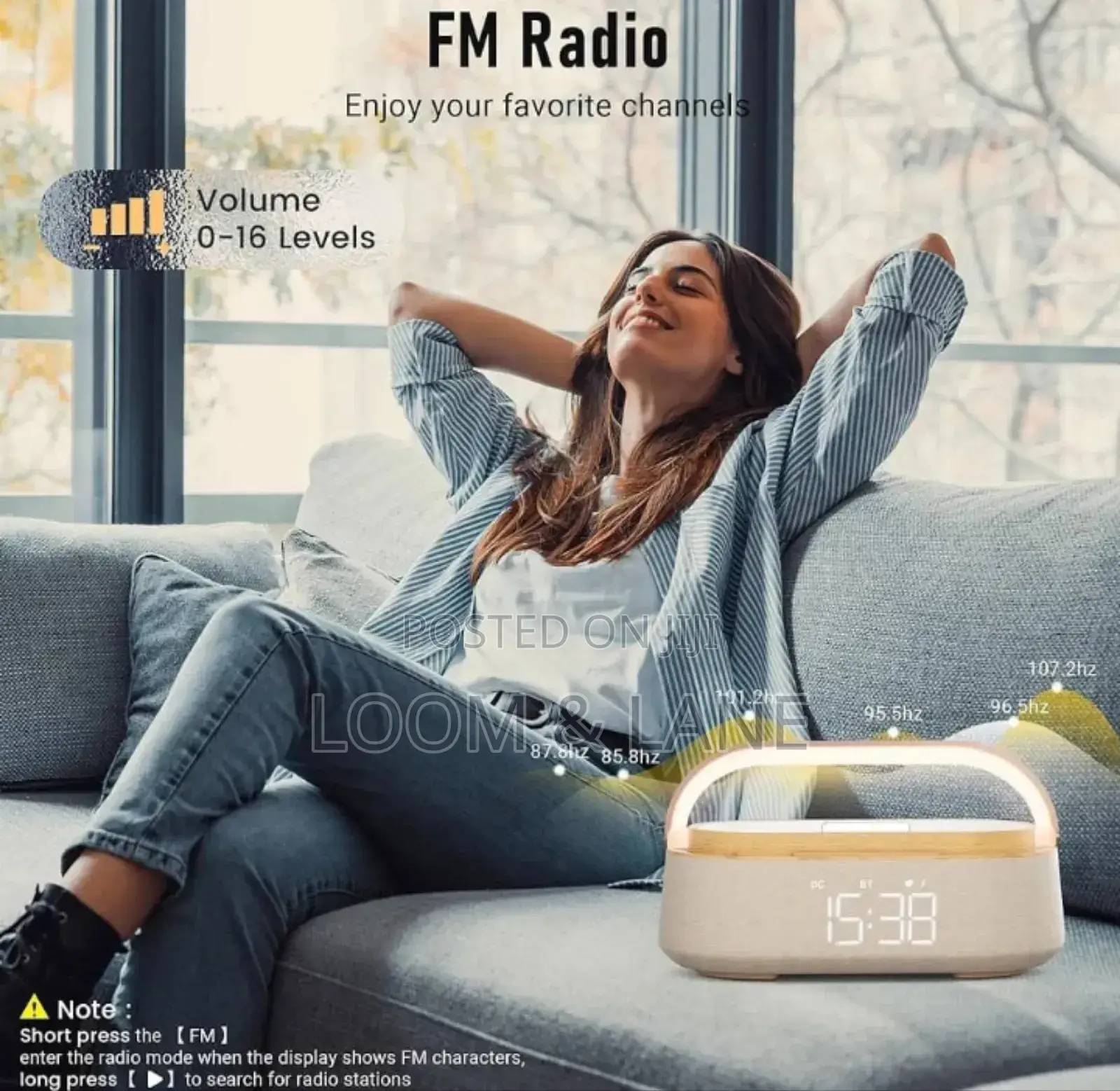 6in1 Multifunction Alarm Clock