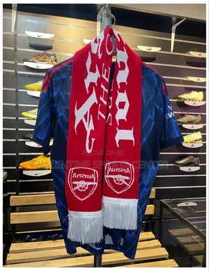 Scarf With Arsenal Jersey Original Material