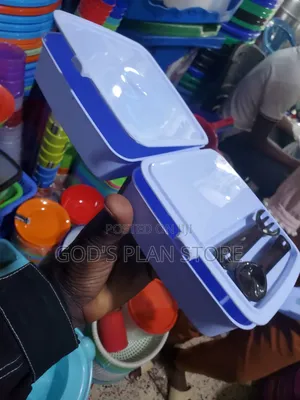 Kids Lunch Box With Spoon and Fork