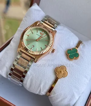 20% Discount Sales on Rose Gold Silver Strapped Emporio Armani Watch