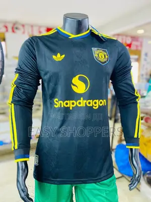 Manchester United 2025/26 Third Away Long Sleeve Jersey