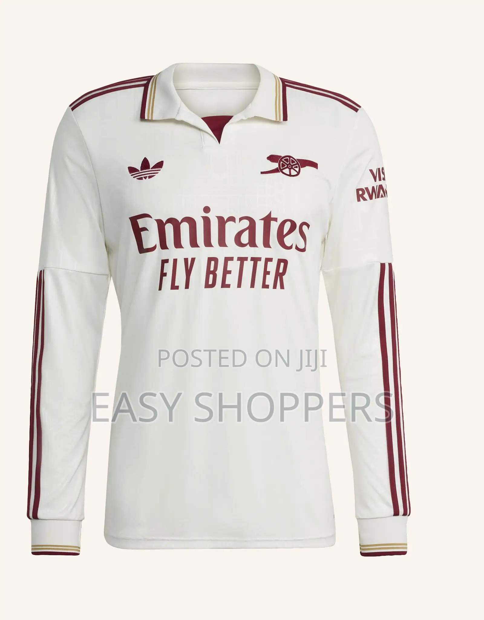 Arsenal 25/26 Long Sleeve Third Authentic Jersey.