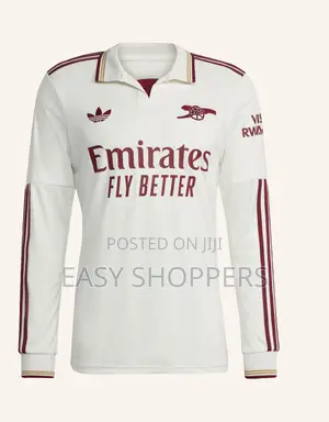 Arsenal 25/26 Long Sleeve Third Authentic Jersey.