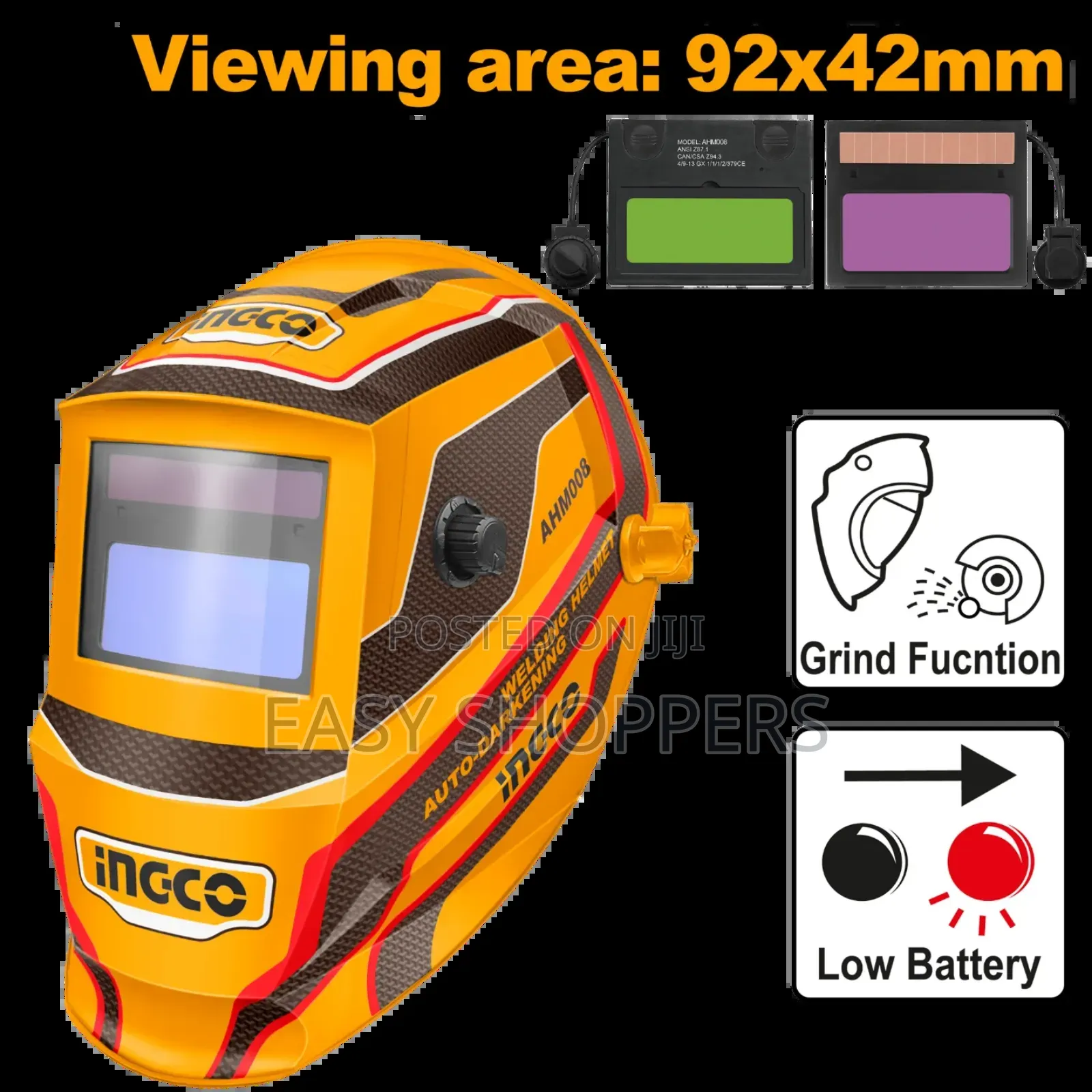 Innco Auto Darkening Welding Helmet