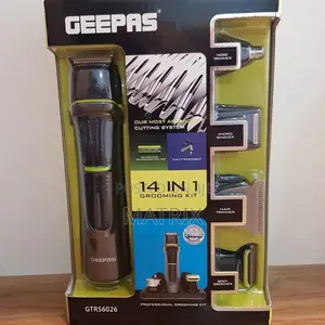 Geepas 14 In1 Grooming Kit, Hair Trimmer, Electric Shaver