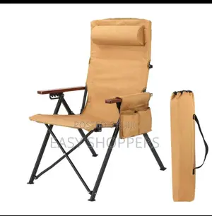 Adjustable Camping Chair Folding Chair With Pillow for Outdoor