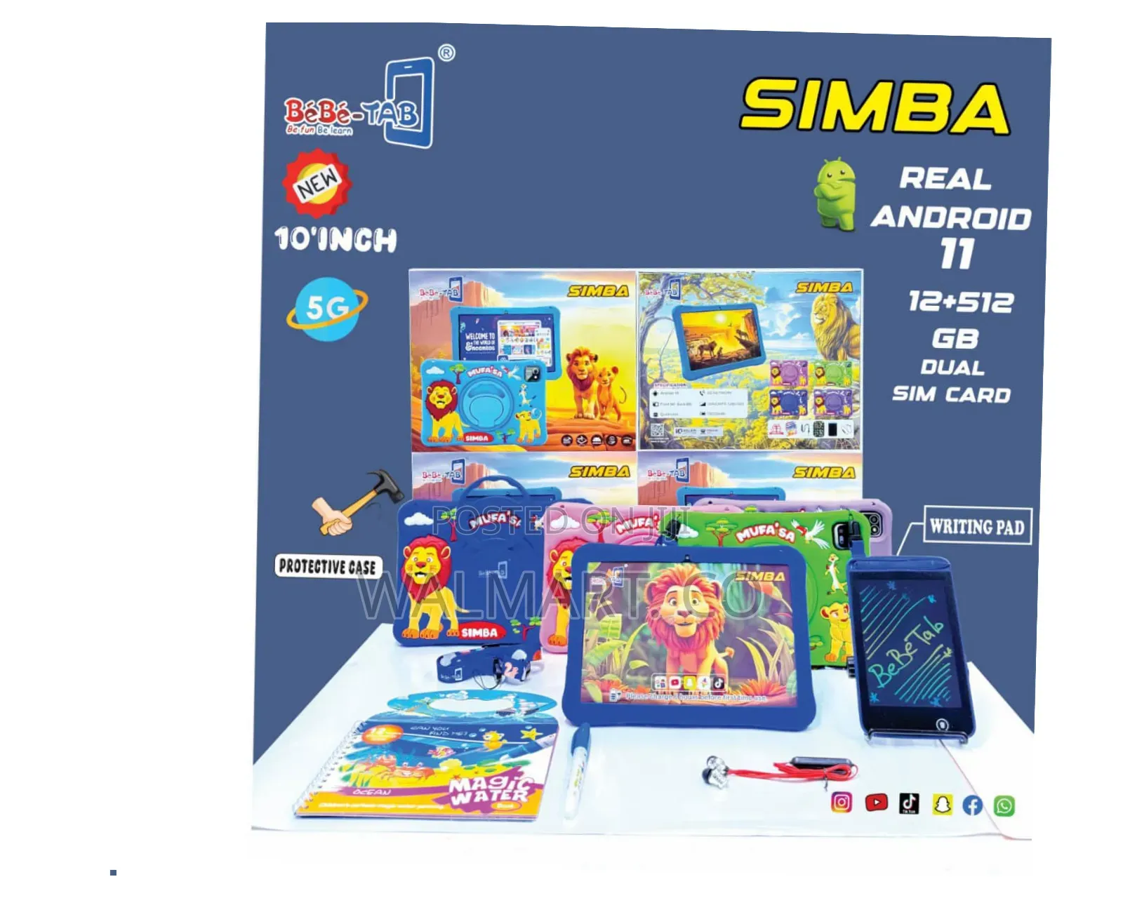Bebe Tablet Simba 10 Inches With Simcard
