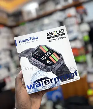 Haino Teko -3 Amoled 3 Pairs Strap Smart Watch
