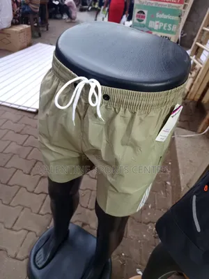 Cream Short Gym Wears Original Material