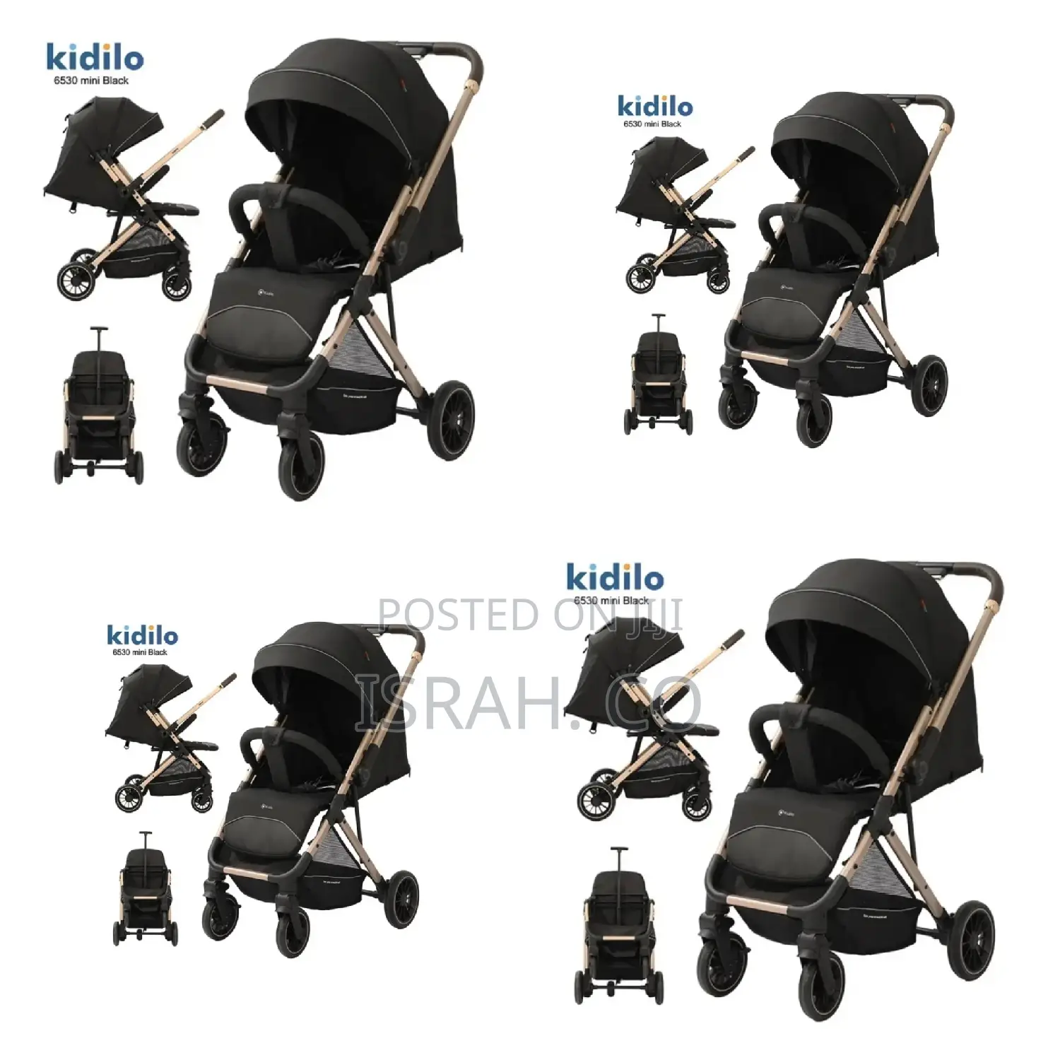 Baby Stroller, Foldable Luxury Infant Carriage
