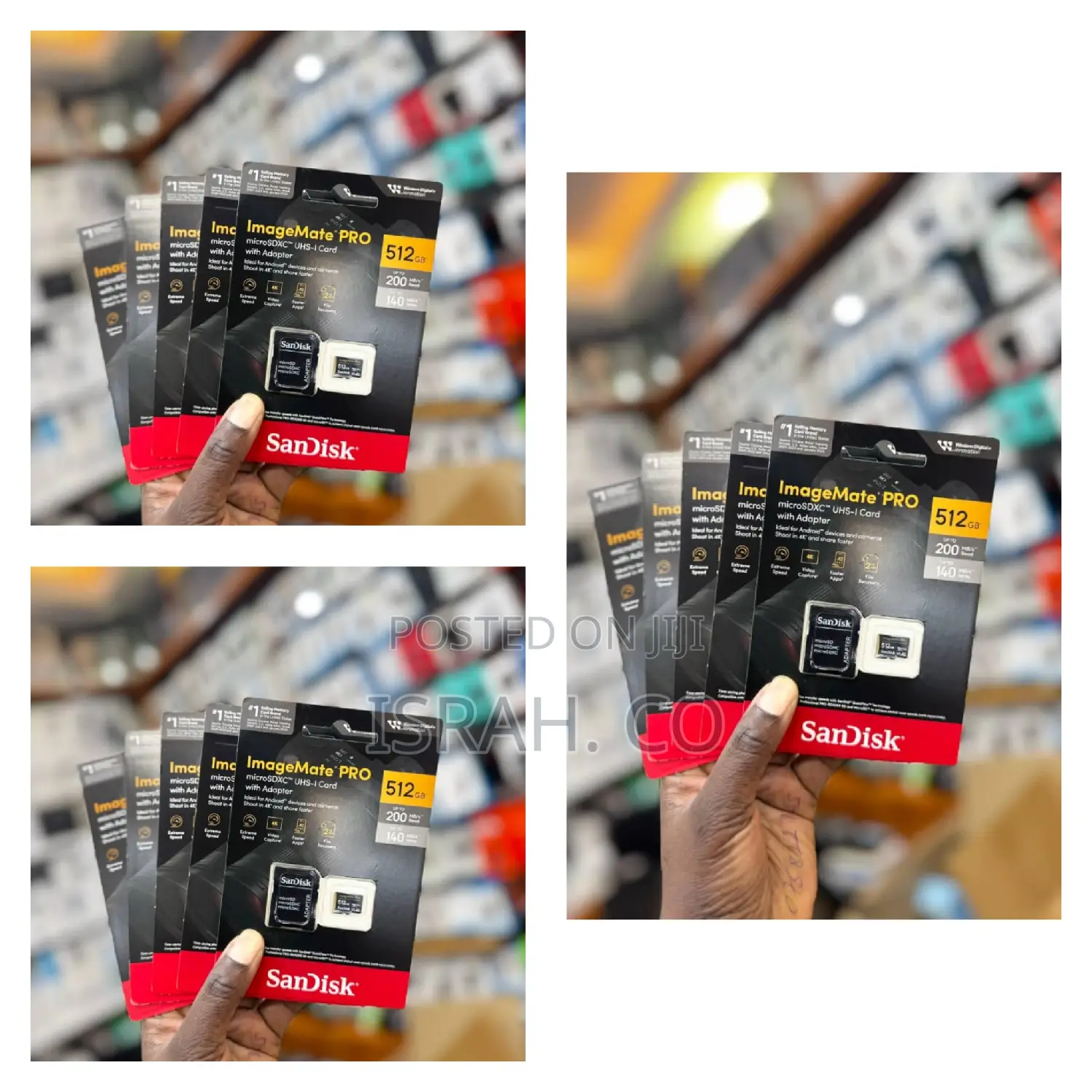 Sandisk 512gb Imagemate Pro Microsdxc Memory Card
