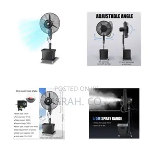 Industrial Spray Fan Cooling Commercial Outdoor Water Mist