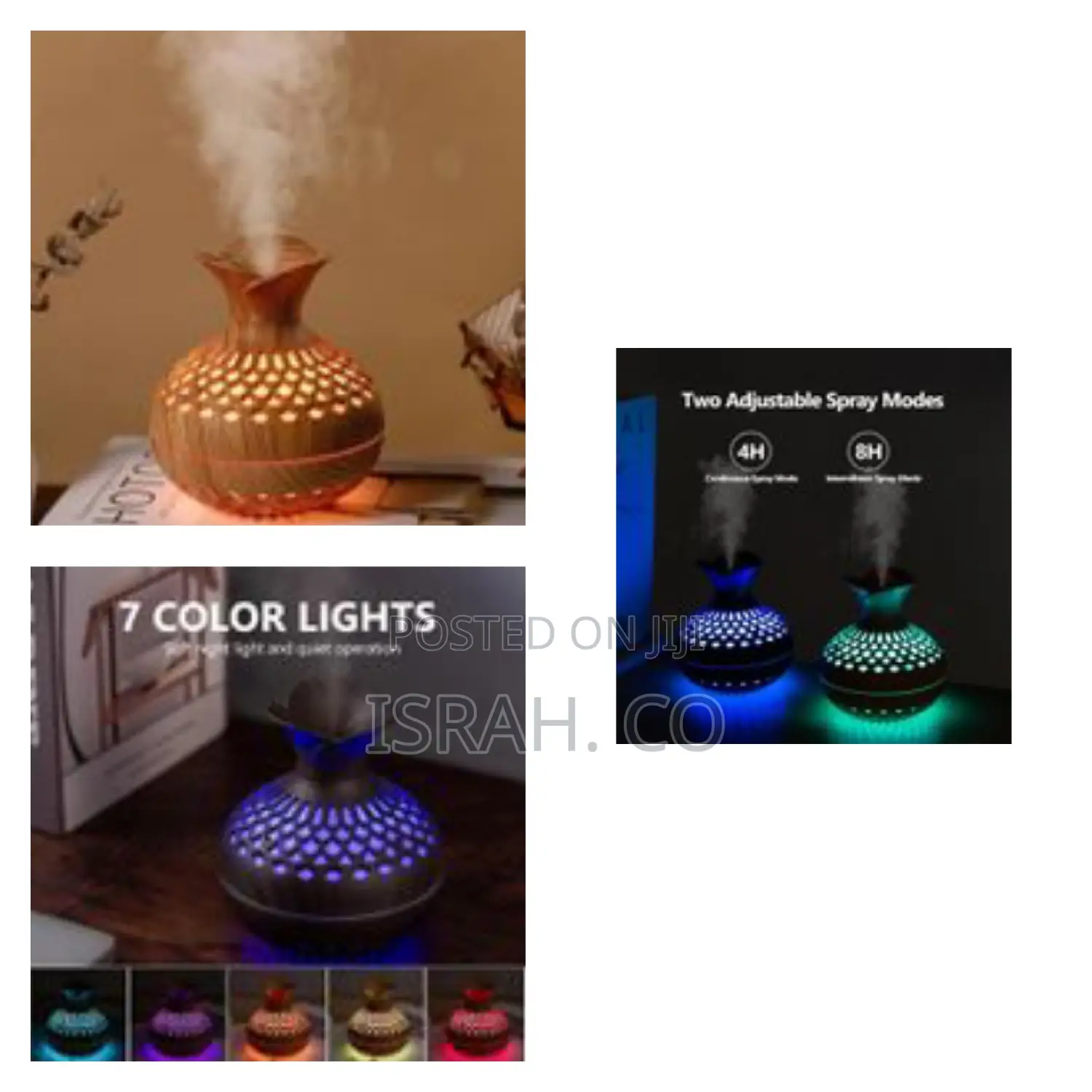 Wooden Air Freshener Humidifier Diffuser