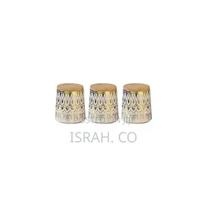 Ceramic Jars for Kitchen Tea Sugar Coffee Cereal Storage Canisters