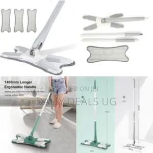 Spin Lazy Floor Mop X-Type Automatic Flat Squeeze Mop