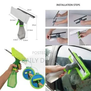 3 in 1 Glass Cleaner Spray Bottle Shave Car Window Cleaner