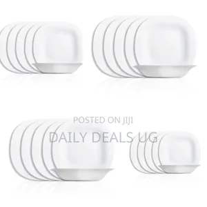 Luminarc 6 Pieces of Luminarc Deep Soup Plates Bowls,White