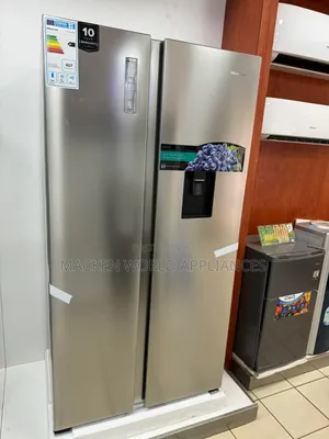 750l Hisense Side by Side Silver Brand New 10 Years Wrty on Compressor