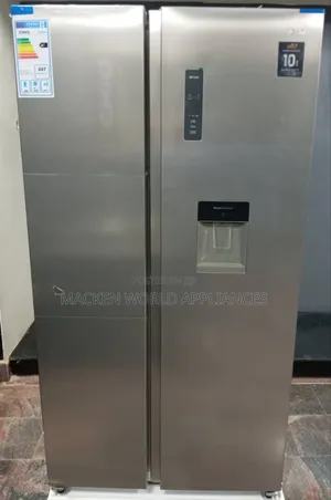 Chiq 680l Css680npik3 Side-by-Side Fridge, Water Dispenser (3yrs Wrty
