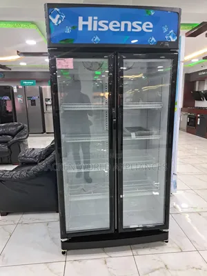 810l Hisense 2door Side by Side Display Beverage Chiller Cooler Fridge