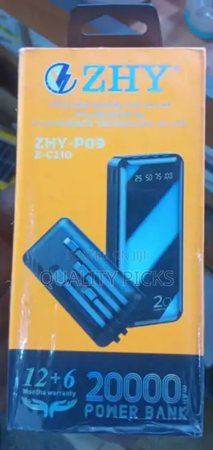 Zhy P09 Powerbank 20000amh