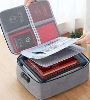 Multi-Layer Document Organizer Bag