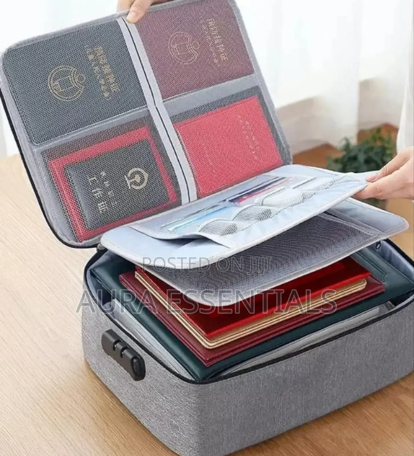 Multi-layer Document Organizer Bag
