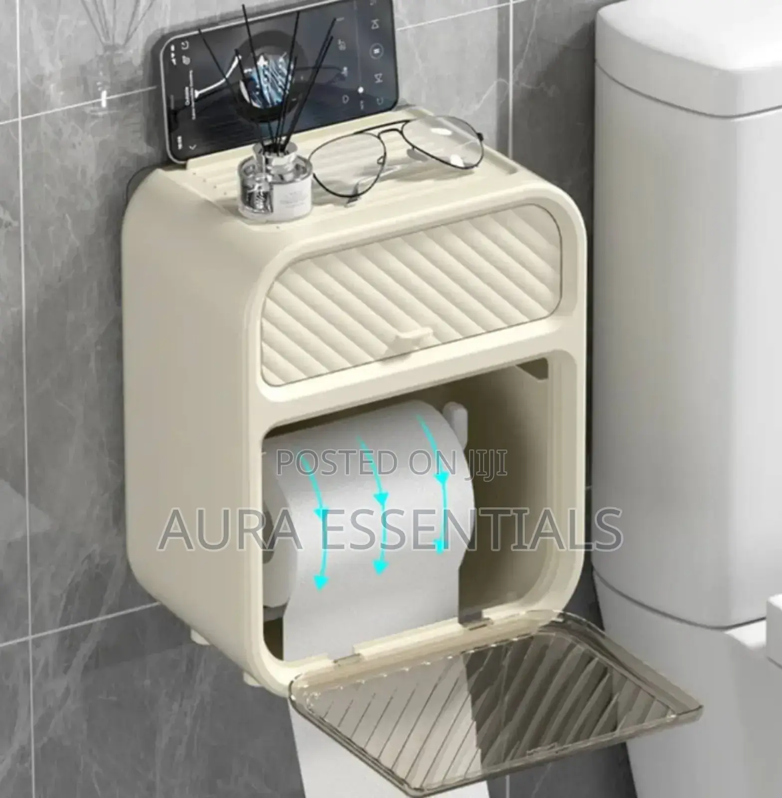 Unique Wall Mounted Toilet Tissue Holder