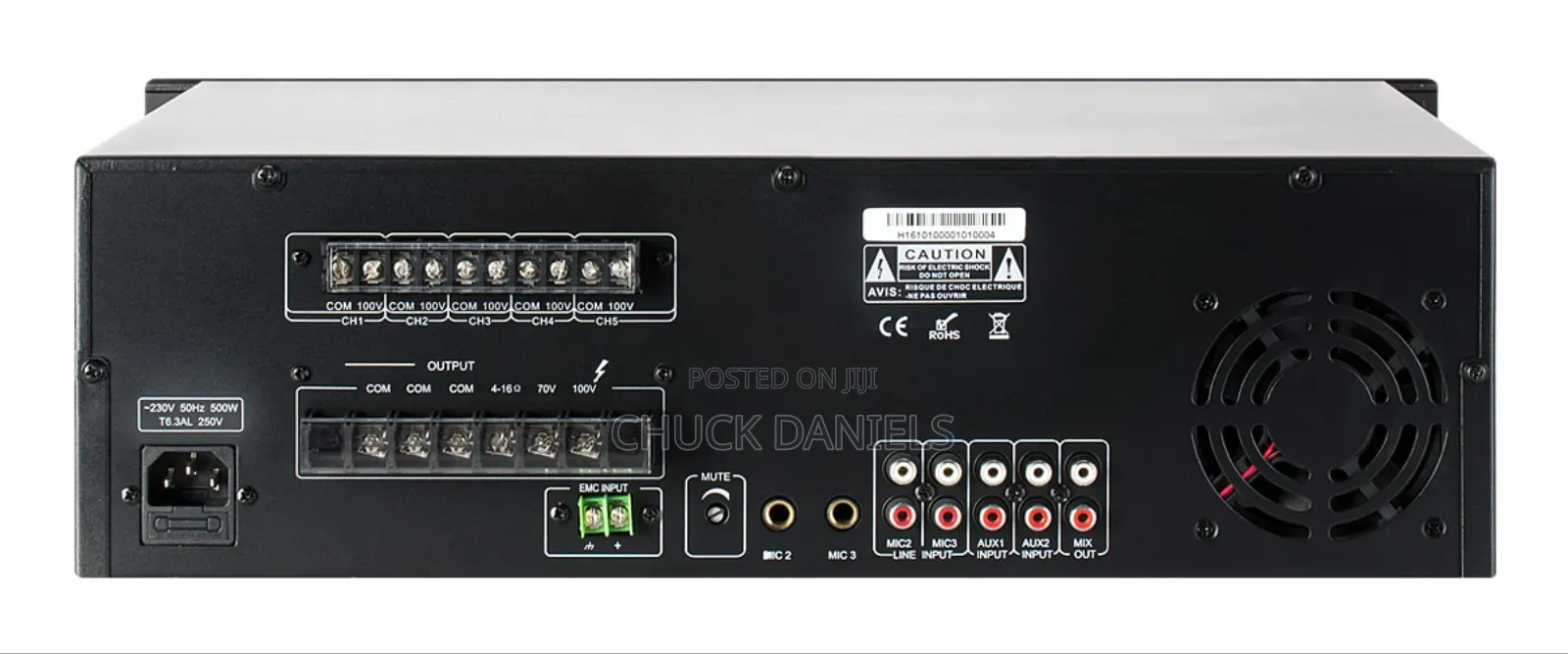 Ict Public Address Zonal Mixer Amplifier