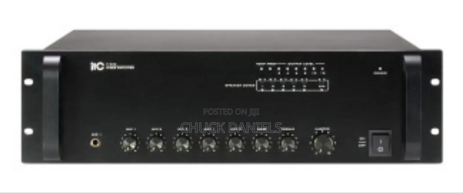 Ict Public Address Zonal Mixer Amplifier