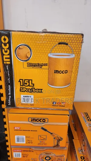 Ingco Foldable Bucket 15l