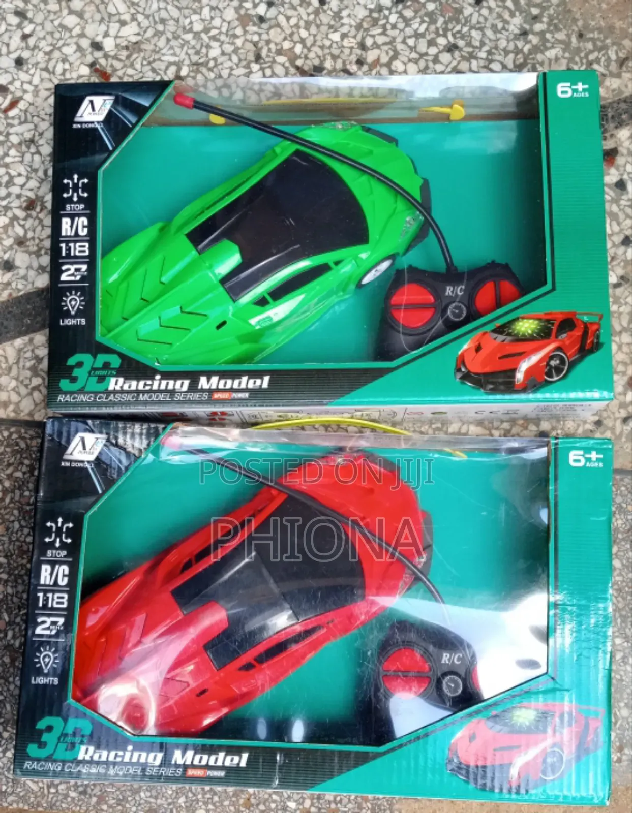 3 D Toy Racing Car