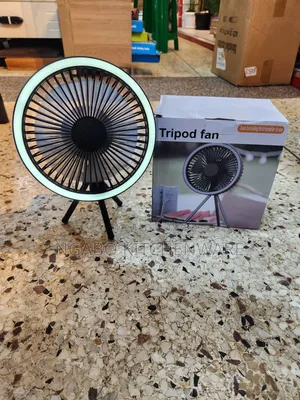 Portable Fan With Led Lights