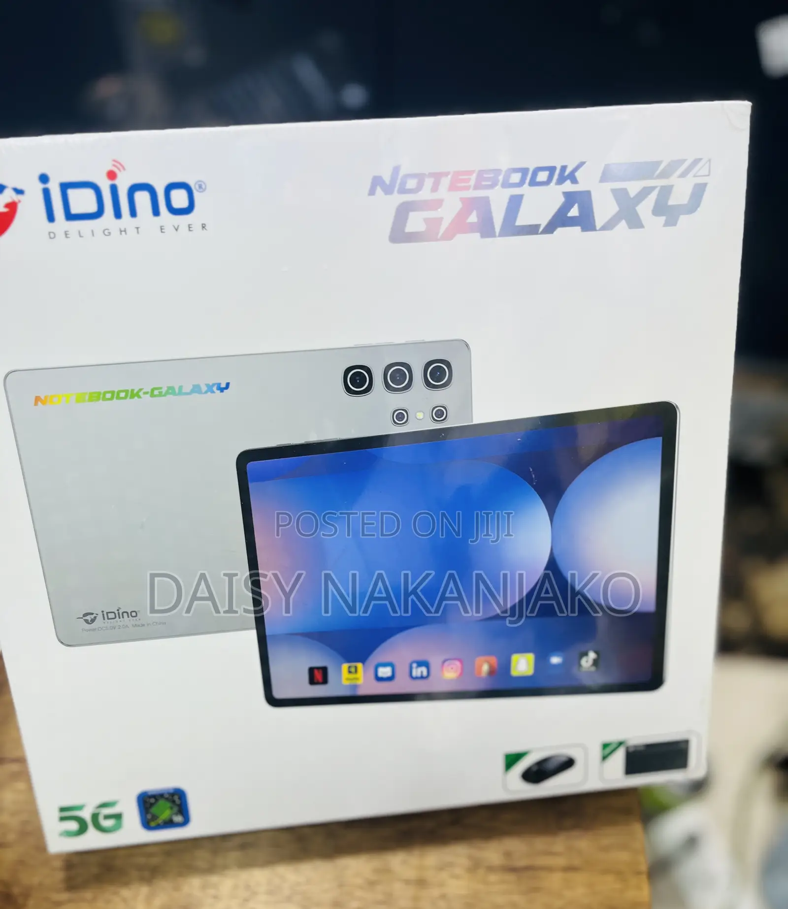 New Idino Notebook Galaxy 512 GB Blue