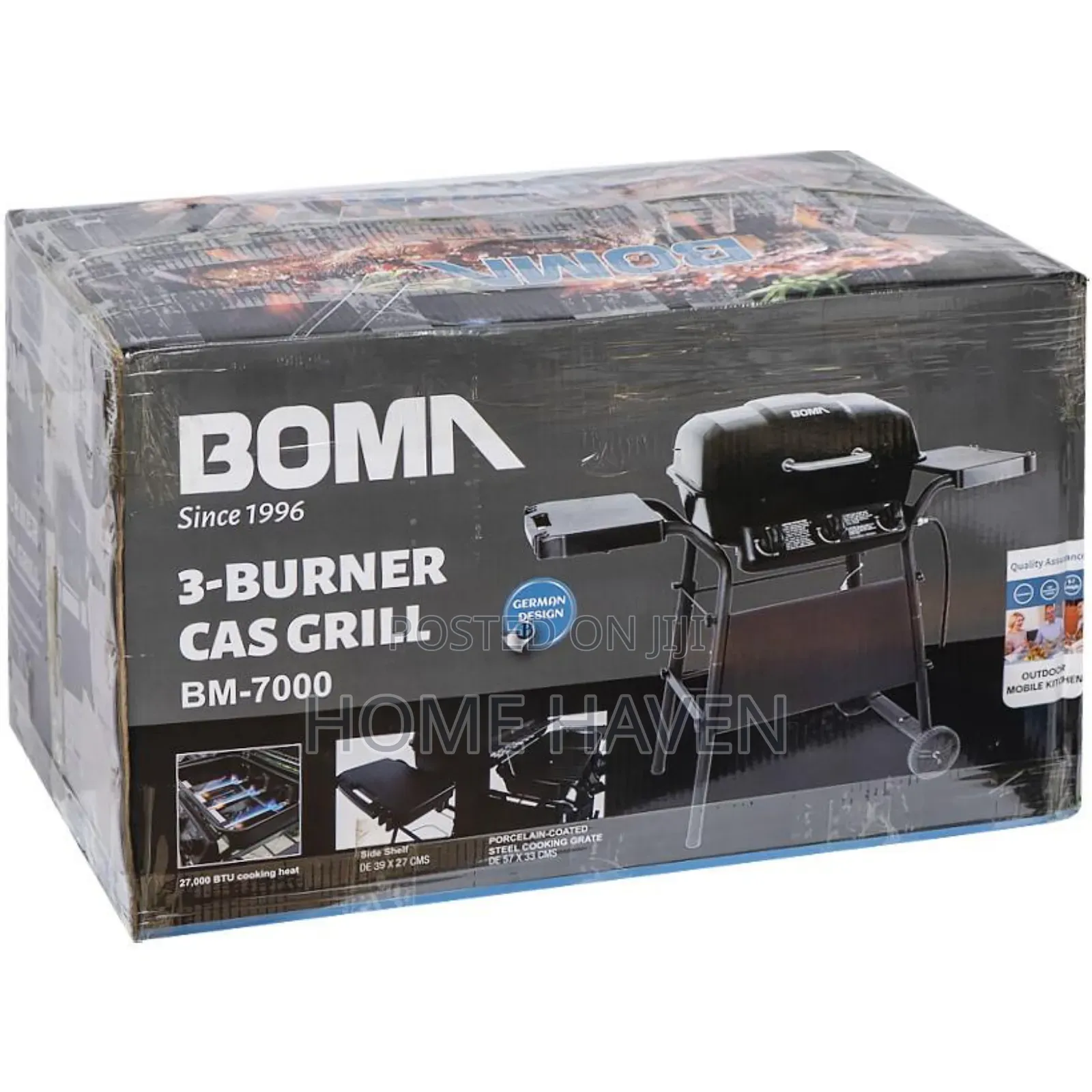 Boma 3-Burner Gas Grill