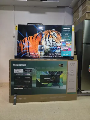 U6-Pro Miniled4k Hisense 55inches Vidaa Smart Tv at an Affordable Price