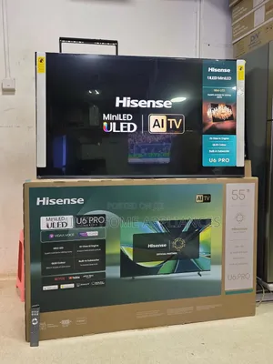 Hisense Miniled Uled- Quantum Dot Display Ai 55inches Smart Vidaa Tv