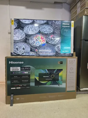 55inches Hisense U6-Pro Series Uled Miniled4k Ai Vidaa Smart Tv