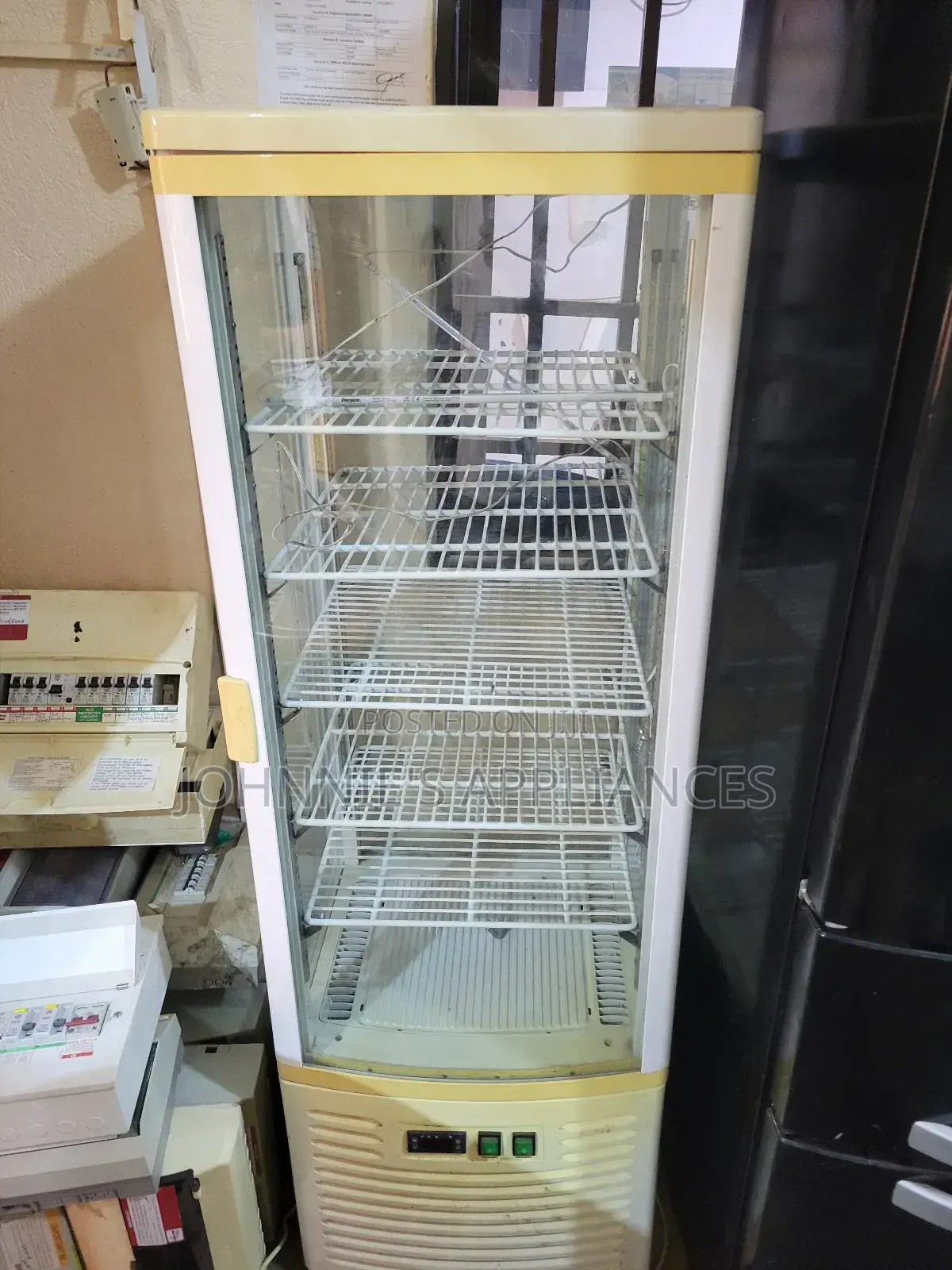 Multi Function Electric Drink Display Chiller 6layers
